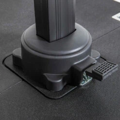 Parasol Déporté 2x3 M Et 4 Dalles à Remplir Aluminium Gris -Promos Le Jardin Vivant Magasin 646e58f6640bf3.81036861