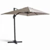 Parasol Déporté 2x3m En Aluminium Taupe 1 Parasol Déporté 2x3m En Aluminium Taupe -Promos Le Jardin Vivant Magasin 646e5919d1a9e2.66475096