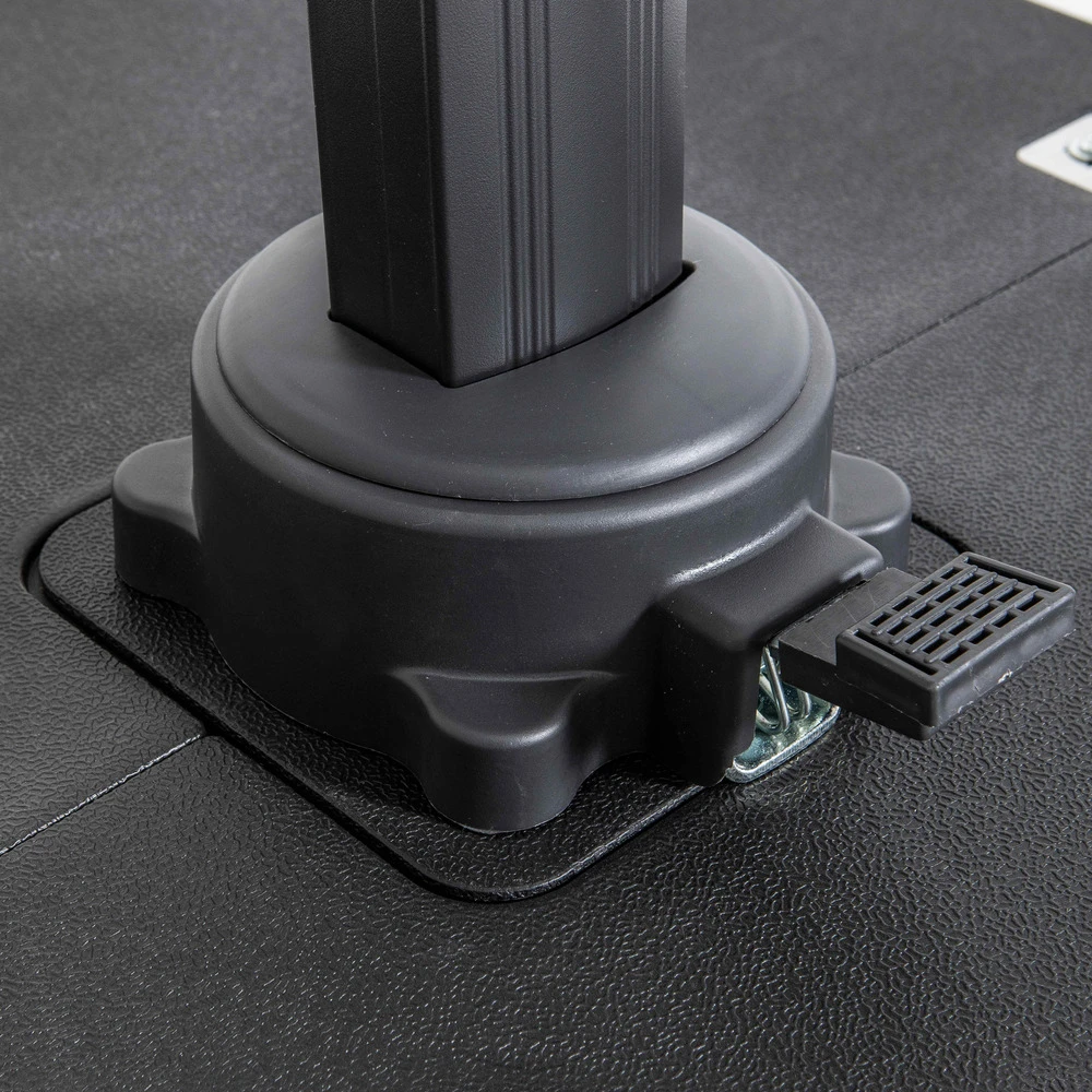 Parasol Déporté 2x3m En Aluminium Vert 8 Parasol Déporté 2x3m En Aluminium Vert – Image 6