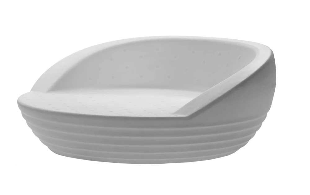 Lit De Jardin Formentera ø164cm - Blanc 3 Lit De Jardin Formentera ø164cm - Blanc