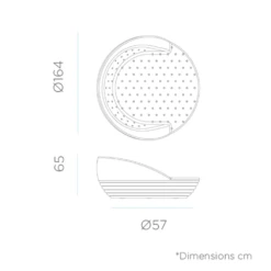 Lit De Jardin Formentera ø164cm - Blanc 7 Lit De Jardin Formentera ø164cm - Blanc -Promos Le Jardin Vivant Magasin 646f5247558323.34457251