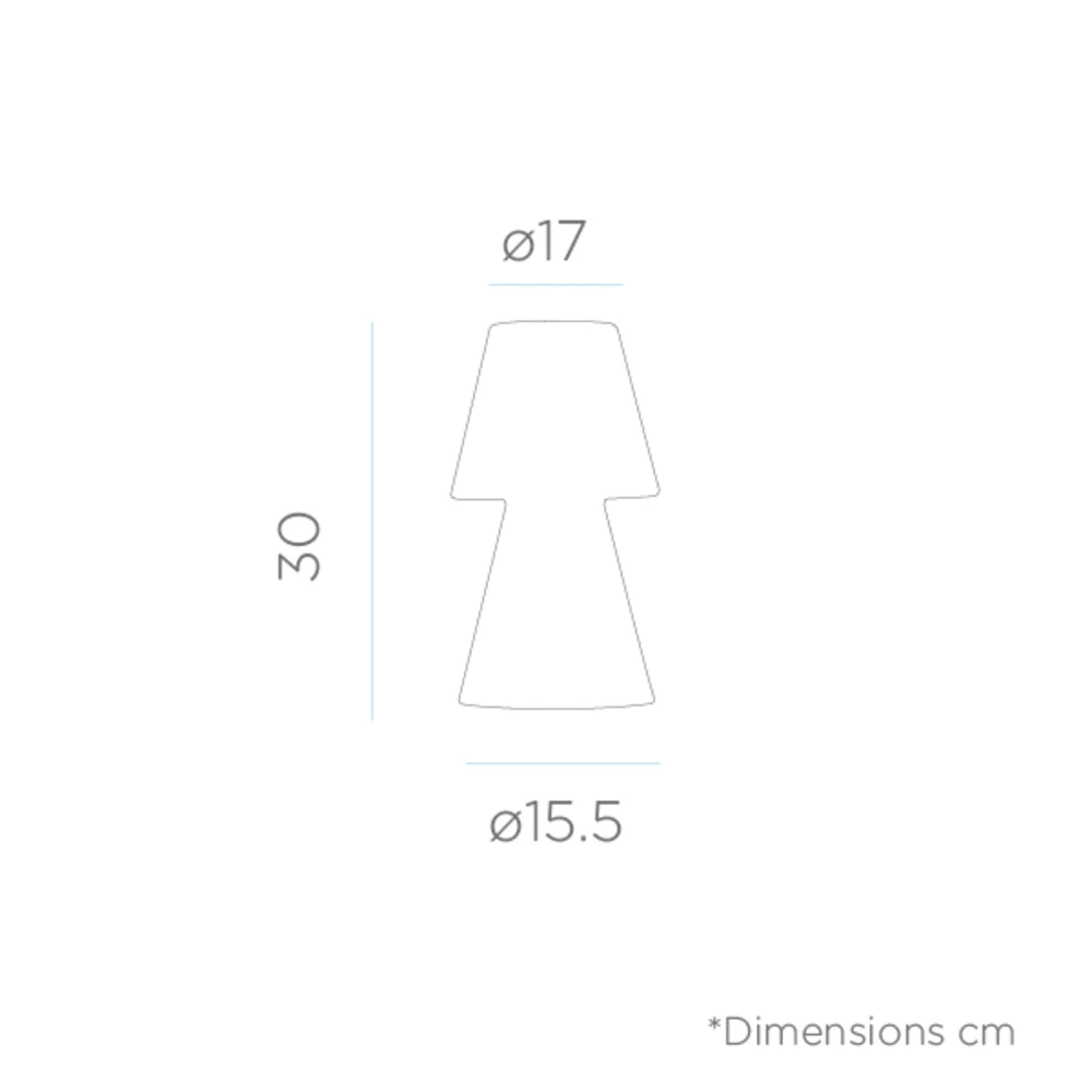 Lampe De Table Lola 30 Batterie Rechargeable Led Rgb Avec Télécommande Hauteur 30cm 6 Lampe De Table Lola 30 Batterie Rechargeable Led Rgb Avec Télécommande Hauteur 30cm – Image 4