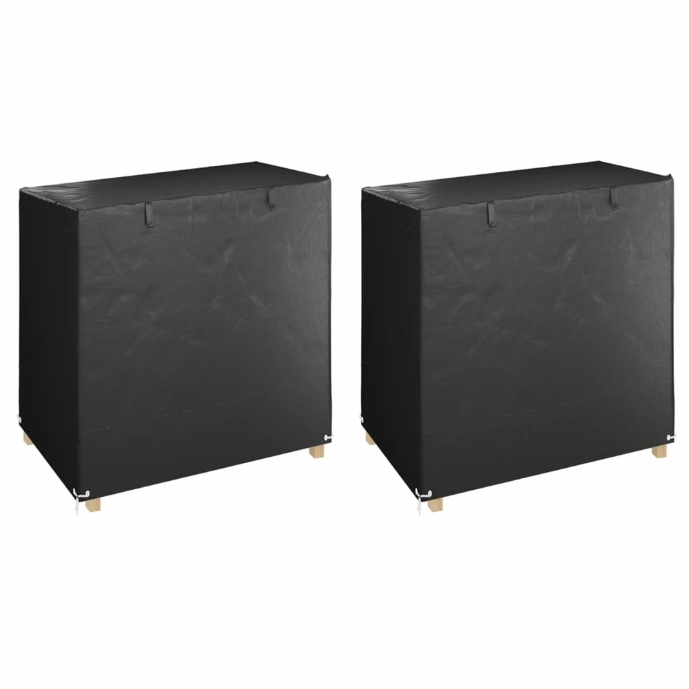 VIDAXL Housses De Balancelle 2 Pcs 8 œillets 125x90x135/165 Cm Pe 3 VIDAXL Housses De Balancelle 2 Pcs 8 œillets 125x90x135/165 Cm Pe