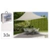 Progarden Toile D'ombrage 3x3 M Crème Carré 2 Progarden Toile D'ombrage 3x3 M Crème Carré -Promos Le Jardin Vivant Magasin 646fad8c9a68c0.47156580
