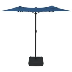 VIDAXL Parasol à Double Tête Bleu Azuré 316x240 Cm 12 VIDAXL Parasol à Double Tête Bleu Azuré 316x240 Cm -Promos Le Jardin Vivant Magasin 6470a72ff01ae6.70723892