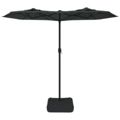 VIDAXL Parasol à Double Tête Avec Led Anthracite 316x240 Cm 12 VIDAXL Parasol à Double Tête Avec Led Anthracite 316x240 Cm -Promos Le Jardin Vivant Magasin 6470a733c68fd0.40024087