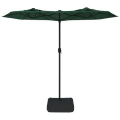 VIDAXL Parasol à Double Tête Vert 316x240 Cm -Promos Le Jardin Vivant Magasin 6470a7364c0cb7.79464079