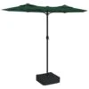 VIDAXL Parasol à Double Tête Vert 316x240 Cm -Promos Le Jardin Vivant Magasin 6470a736527667.05572939