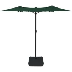 VIDAXL Parasol à Double Tête Vert 316x240 Cm -Promos Le Jardin Vivant Magasin 6470a7365562b8.63334060