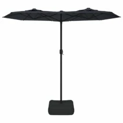 VIDAXL Parasol à Double Tête Noir 316x240 Cm -Promos Le Jardin Vivant Magasin 6470a738087d85.43966677