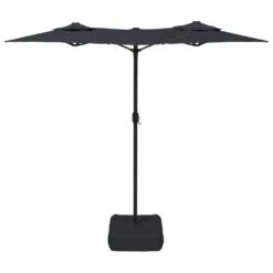 VIDAXL Parasol à Double Tête Noir 316x240 Cm -Promos Le Jardin Vivant Magasin 6470a73815a2a2.92358543