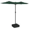 VIDAXL Parasol à Double Tête Avec Led Vert 316x240 Cm -Promos Le Jardin Vivant Magasin 6470a739178cf9.54068814