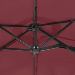 VIDAXL Parasol à Double Tête Rouge Bordeaux 316x240 Cm -Promos Le Jardin Vivant Magasin 6470a73b03b1a0.09116694