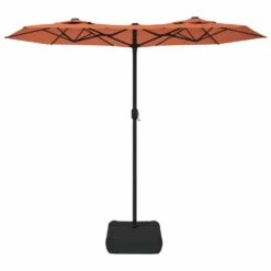 VIDAXL Parasol à Double Tête Terre Cuite 316x240 Cm 11 VIDAXL Parasol à Double Tête Terre Cuite 316x240 Cm -Promos Le Jardin Vivant Magasin 6470a73c3004c8.68959069