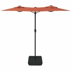 VIDAXL Parasol à Double Tête Terre Cuite 316x240 Cm 12 VIDAXL Parasol à Double Tête Terre Cuite 316x240 Cm -Promos Le Jardin Vivant Magasin 6470a73c33b8c3.25178403