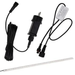 VIDAXL Lame De Cascade De Piscine Avec Led Acier Inoxydable 110 Cm -Promos Le Jardin Vivant Magasin 6475e949effce9.11040139