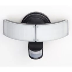 LuxForm Applique De Jardin à Led à Piles Manaus Blanc Et Noir