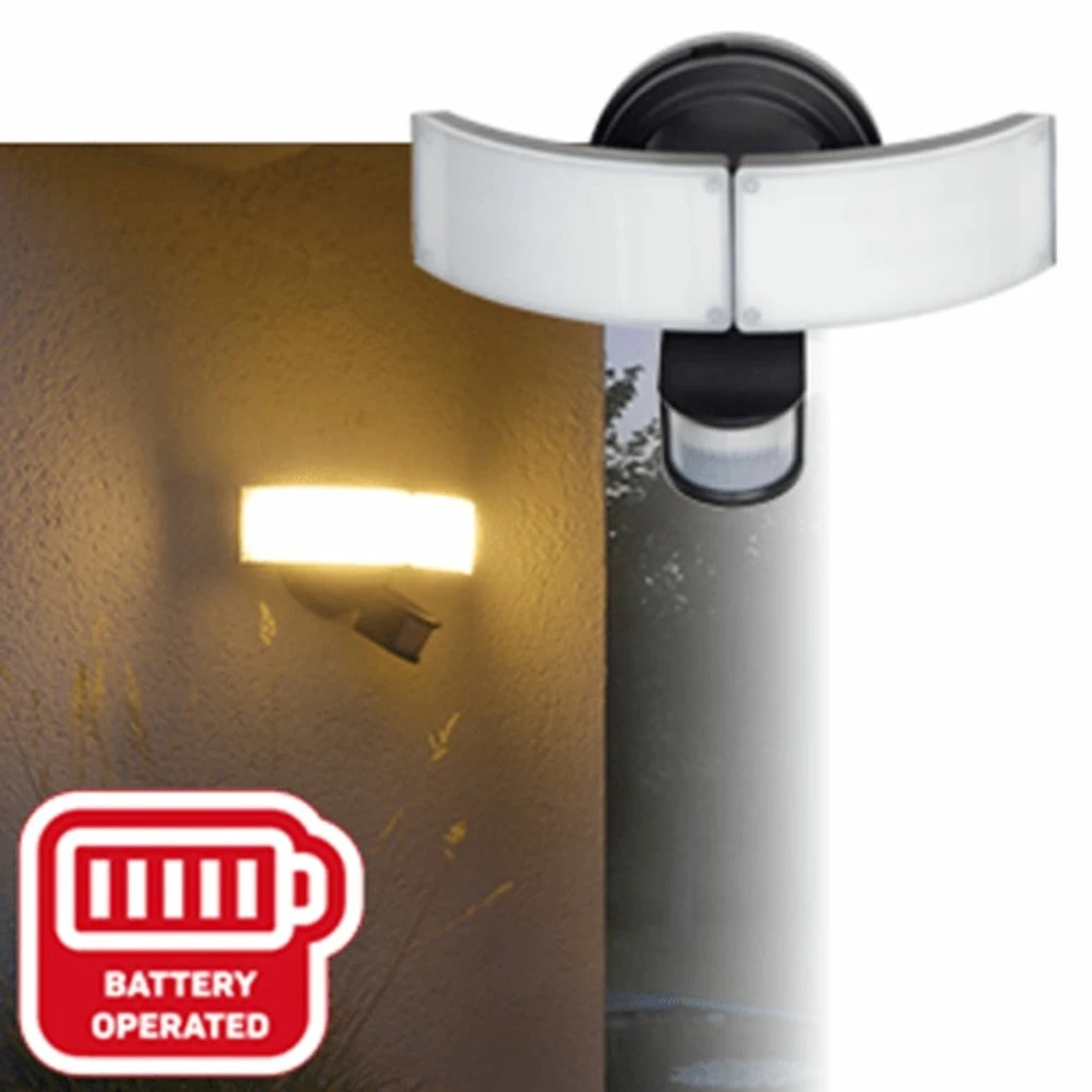 LuxForm Applique De Jardin à Led à Piles Manaus Blanc Et Noir 6 LuxForm Applique De Jardin à Led à Piles Manaus Blanc Et Noir – Image 4