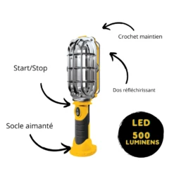 Lampe Handy Bright – Venteo – Lampe 2 En 1 Led 500 Luminens -Promos Le Jardin Vivant Magasin 6478903eecfc23.62243523