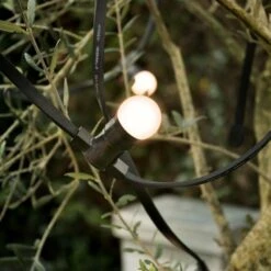 Guirlande Guinguette B22 Blanc Chaud - 10m - 10 Ampoules Interchangeables - Ip44 - Chromex -Promos Le Jardin Vivant Magasin 647890711d13d2.69412200