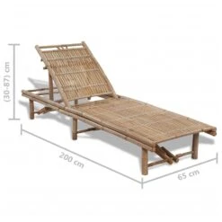VIDAXL Chaise Longue En Bambou 13 VIDAXL Chaise Longue En Bambou -Promos Le Jardin Vivant Magasin 6478e73e3b7343.11572792