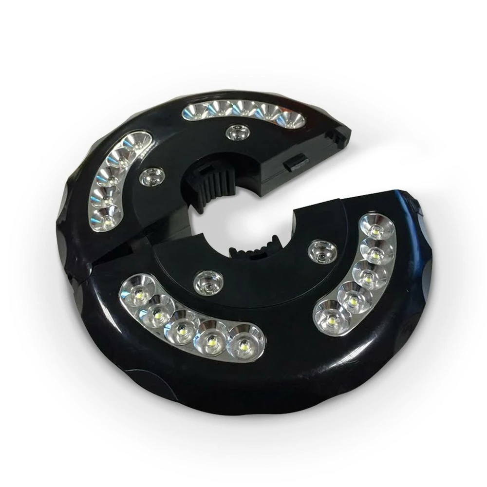 Lampe Led - Noir - Pour Parasol Mât Central. Et Déporté Alice's Garden 4 Lampe Led - Noir - Pour Parasol Mât Central. Et Déporté Alice's Garden – Image 2