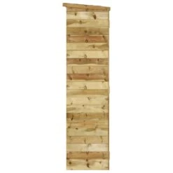 VIDAXL Abri à Outils De Jardin 123x45x171 Cm Bois De Pin Imprégné -Promos Le Jardin Vivant Magasin 64798c95f3d256.54592969
