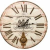 Horloge Ancienne Balancier Archbutt & Clarkson 58cm - Bois - Blanc -Promos Le Jardin Vivant Magasin 6479de2f26e865.62907571