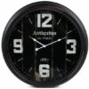 Horloge Ancienne Murale Antiquités De Paris Métal Noir 62cm -Promos Le Jardin Vivant Magasin 6479de353b71f0.62401786