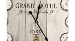 Horloge Ancienne Balancier Grand Hôtel Montmartre Bois Blanc 58cm - Gris 8 Horloge Ancienne Balancier Grand Hôtel Montmartre Bois Blanc 58cm - Gris -Promos Le Jardin Vivant Magasin 6479de4239eb68.22886591