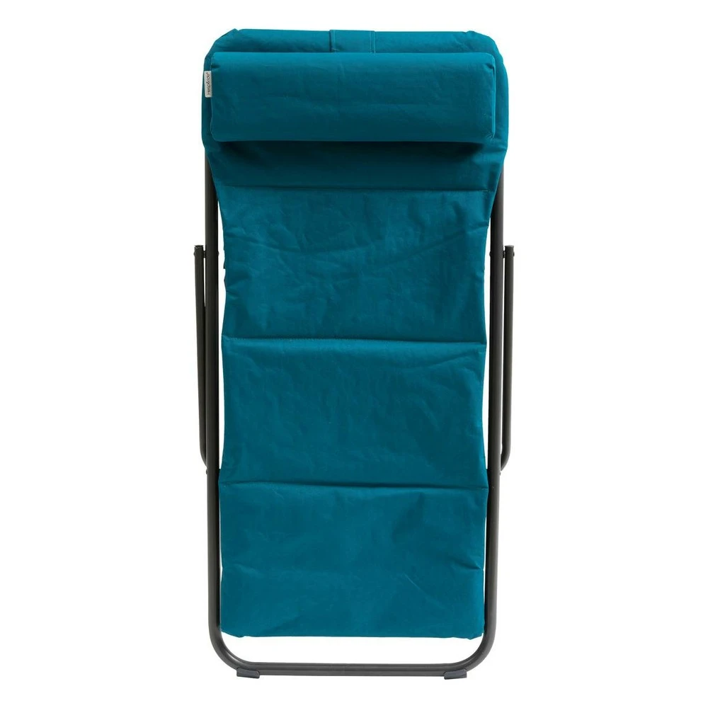 Chilienne De Jardin Pliante Jubba Bleu Canard & Graphite 6 Chilienne De Jardin Pliante Jubba Bleu Canard & Graphite – Image 4