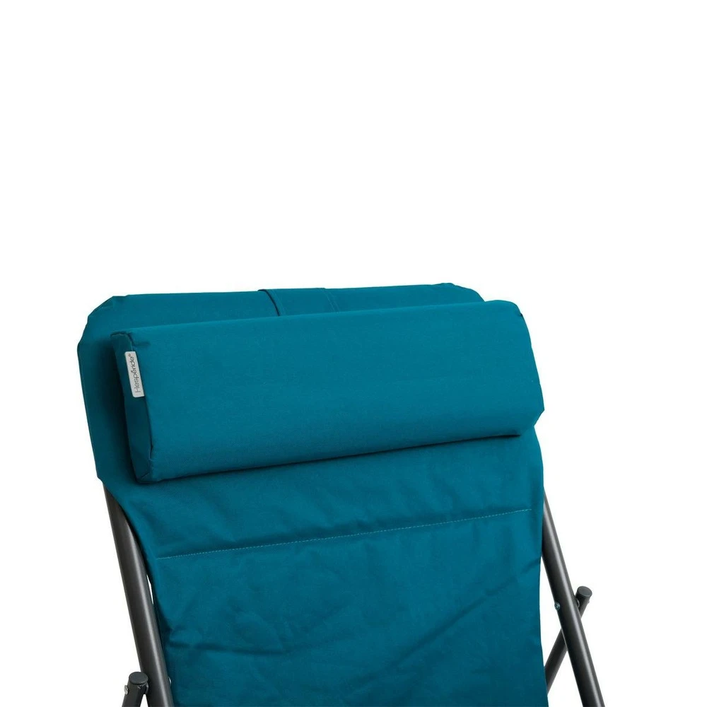 Chilienne De Jardin Pliante Jubba Bleu Canard & Graphite 4 Chilienne De Jardin Pliante Jubba Bleu Canard & Graphite – Image 2