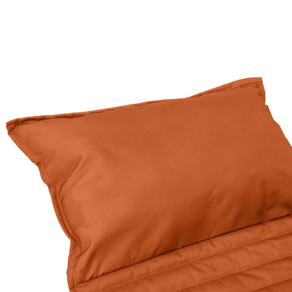 Coussin De Transat Enroulable "adiya" Ambre 180 X 60 Cm 4 Coussin De Transat Enroulable "adiya" Ambre 180 X 60 Cm – Image 2