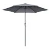 Parasol Droit 3m En Aluminium Gris Anthracite -Promos Le Jardin Vivant Magasin 6480224307e819.77296958