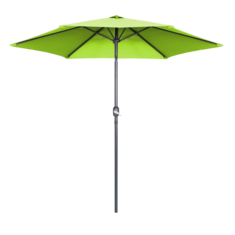 Parasol Droit 3m En Aluminium Vert 3 Parasol Droit 3m En Aluminium Vert