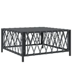 VIDAXL Salon De Jardin Avec Coussins 3 Pcs Anthracite Acier -Promos Le Jardin Vivant Magasin 6480d2ac0dadd1.30747764