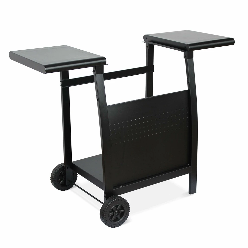 Plancha Au Gaz 2 Brûleurs Sur Chariot - Porthos - 5kw. Plancha à Gaz Avec Desserte . Cuisine Extérieure. Plaque émaillée. Inox. 6 Plancha Au Gaz 2 Brûleurs Sur Chariot - Porthos - 5kw. Plancha à Gaz Avec Desserte . Cuisine Extérieure. Plaque émaillée. Inox. – Image 4