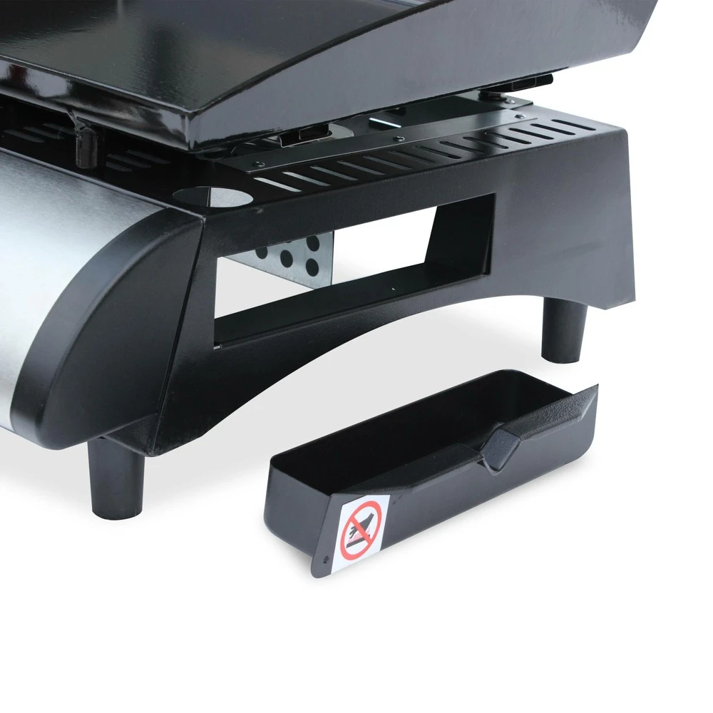 Plancha Au Gaz 2 Brûleurs - Porthos - 5 Kw. Barbecue. Cuisine Extérieure. Plaque émaillée. Inox 8 Plancha Au Gaz 2 Brûleurs - Porthos - 5 Kw. Barbecue. Cuisine Extérieure. Plaque émaillée. Inox – Image 6