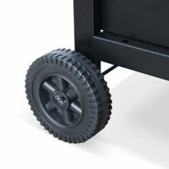 Desserte Pour Plancha Au Gaz - Chariot Porthos 2 Brûleurs - Chariot Barbecue Noir. Cuisine Extérieure. Roulettes -Promos Le Jardin Vivant Magasin 6482c3f127d2c7.17696938