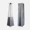 Chauffage D'extérieur Avec Sa Housse Intégrale - Arctic 13kw Gris Clair - Parasol Chauffant Gaz Pyramide. Chauffage De Terrasse -Promos Le Jardin Vivant Magasin 6482c400e0a183.82143062