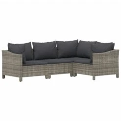 VIDAXL Salon De Jardin 7 Pcs Avec Coussins Gris Résine Tressée 13 VIDAXL Salon De Jardin 7 Pcs Avec Coussins Gris Résine Tressée -Promos Le Jardin Vivant Magasin 6482c43a7f96b3.69388131