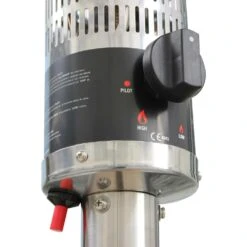 Lot De 2 Chauffages D'extérieur Gaz 12.5kw - Finland - Parasols Chauffants En Acier Inoxydable. Réglable. Porte En Façade Et -Promos Le Jardin Vivant Magasin 6483189fe09c27.11495973