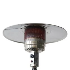 Lot De 2 Chauffages D'extérieur à Gaz 13kw - Siberia - Parasols Chauffants. Avec Roulettes Et Stabilisateur -Promos Le Jardin Vivant Magasin 648318a1da7434.53957909