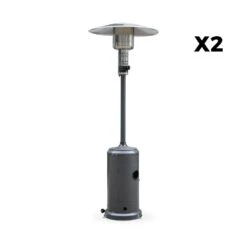 Lot De 2 Chauffages Extérieur à Gaz Gris. Parasols Chauffants De Terrasse Finland 12.5kw Avec Roulettes 10 Lot De 2 Chauffages Extérieur à Gaz Gris. Parasols Chauffants De Terrasse Finland 12.5kw Avec Roulettes -Promos Le Jardin Vivant Magasin 648318a4d81c50.16231212