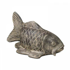 Statue De Jardin Carpe En Pierre Naturelle Gris 9 Statue De Jardin Carpe En Pierre Naturelle Gris -Promos Le Jardin Vivant Magasin 648861d388f670.96826628