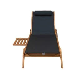 Lot De 2 Bains De Soleil Avec Coussin Et Tablette En Bois Noir 12 Lot De 2 Bains De Soleil Avec Coussin Et Tablette En Bois Noir -Promos Le Jardin Vivant Magasin 648864faba0f34.36830458