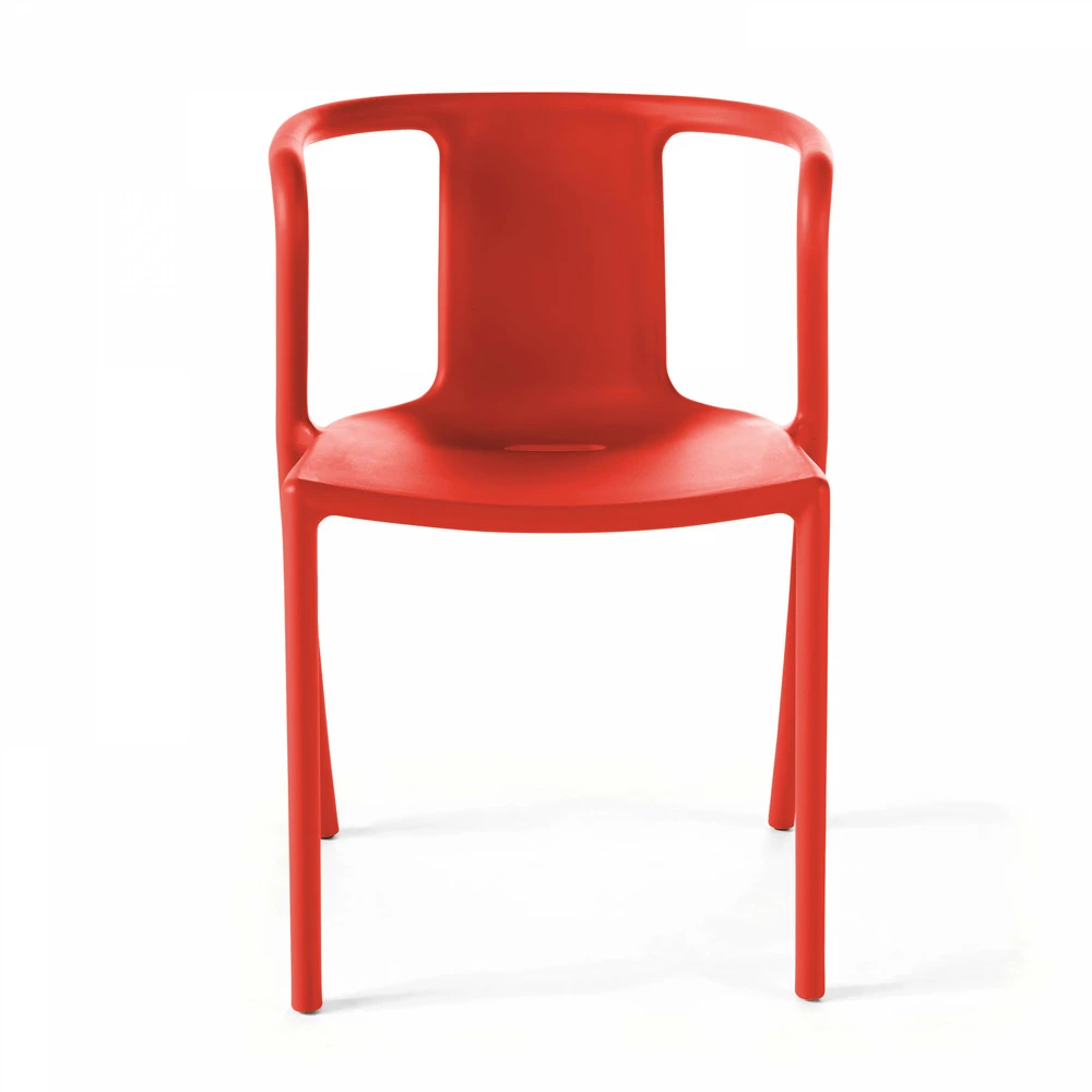 Fauteuil En Plastique Rouge 5 Fauteuil En Plastique Rouge – Image 3