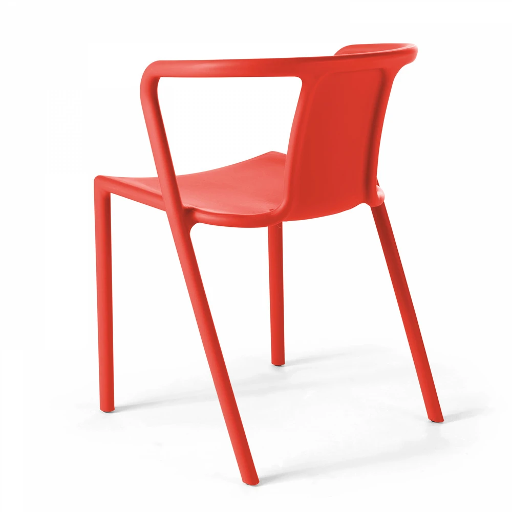 Fauteuil En Plastique Rouge 4 Fauteuil En Plastique Rouge – Image 2