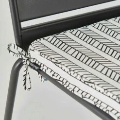 Lot De 4 Galettes De Chaise Polyester Tempu 40x40x3 Cm -Promos Le Jardin Vivant Magasin 648865820f8181.86452946