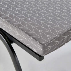 Lot De 2 Coussins Bain De Soleil Polyester Gris 186x60x5 Cm -Promos Le Jardin Vivant Magasin 64886586e3e085.46410684